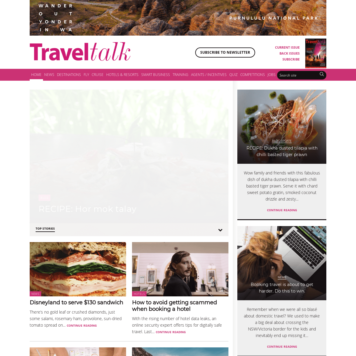 Travel Industry News Magazine, Online Travel News - Traveltalk