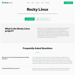 A complete backup of https://rockylinux.org