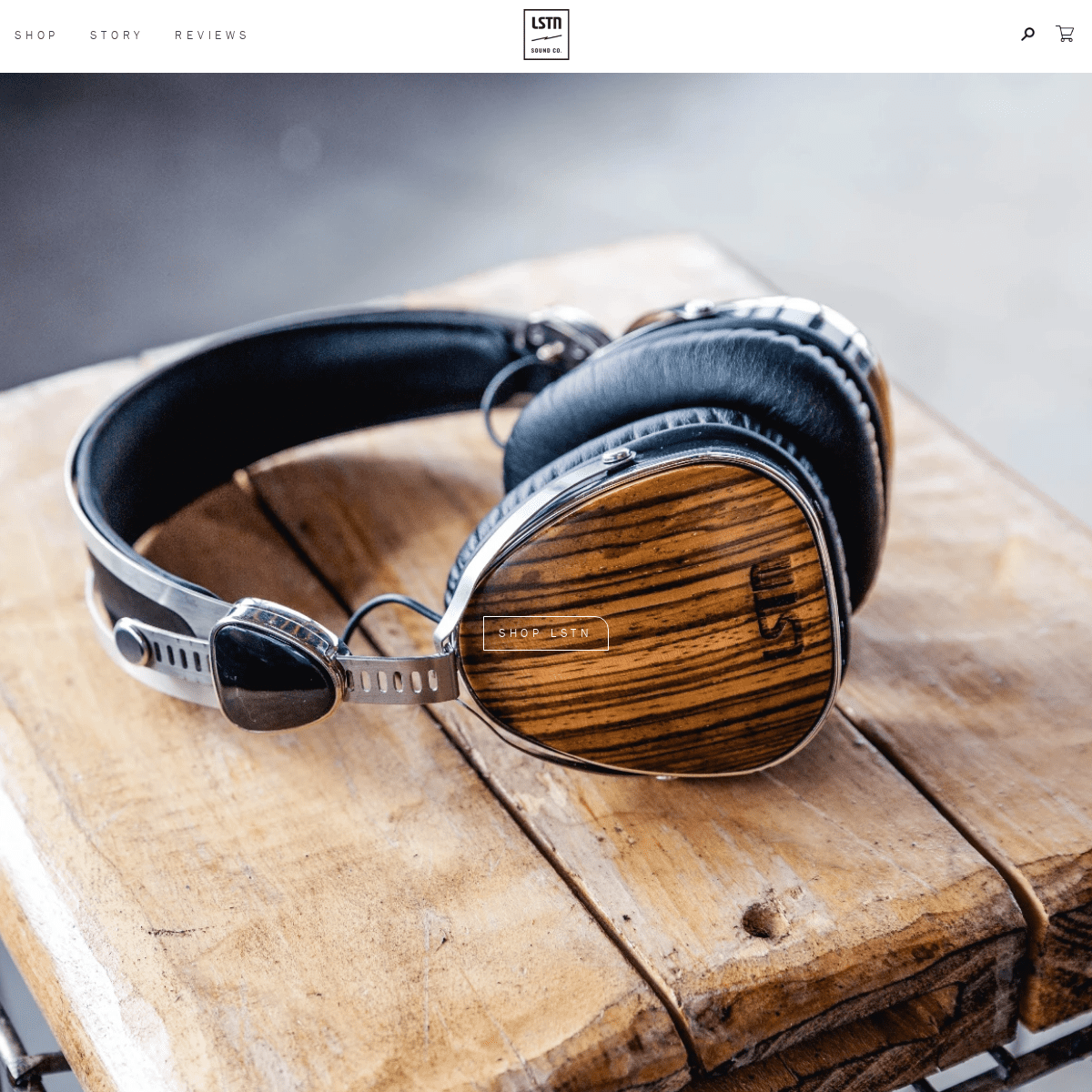 LSTN Sound Co -- Wooden Headphones, Speakers, and Earbuds with Purpose â€“ LSTN Sound Co.
