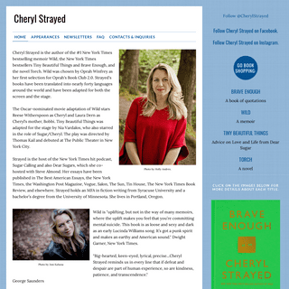 A complete backup of https://cherylstrayed.com