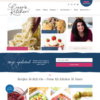 Recipes To Rely On - From My Kitchen To Yours - Erren`s Kitchen