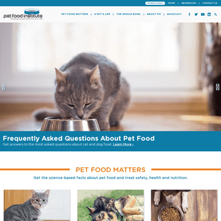 A complete backup of https://petfoodinstitute.org