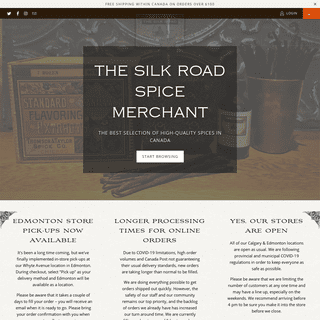 A complete backup of https://silkroadspices.ca