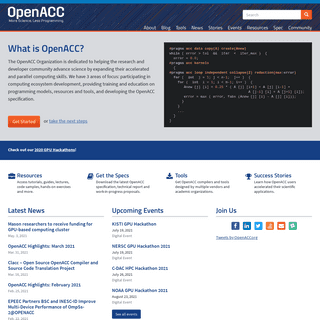 A complete backup of https://openacc.org