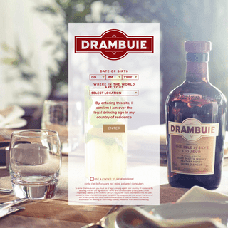 A complete backup of https://drambuie.com