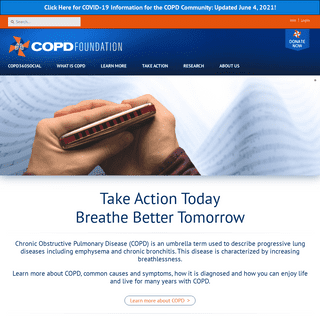 COPD Foundation - Learn More, Take Action and Breathe Better