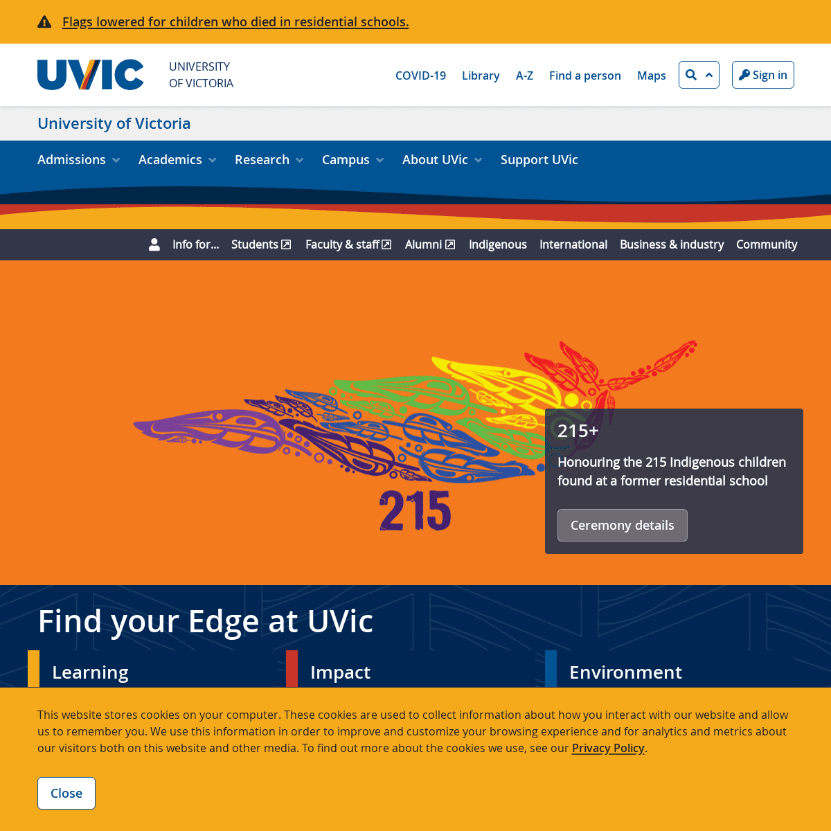 A complete backup of https://uvic.ca