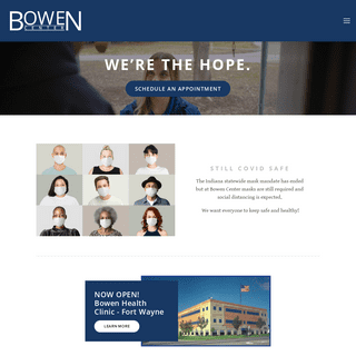 A complete backup of https://bowencenter.org