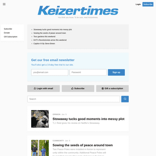 A complete backup of https://keizertimes.com
