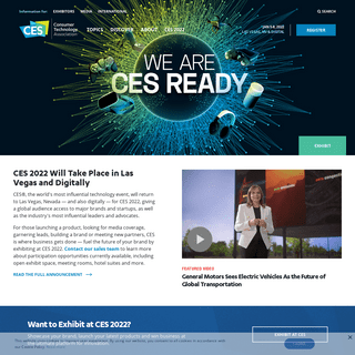 CES - The Most Influential Tech Event in the World - CES 2022