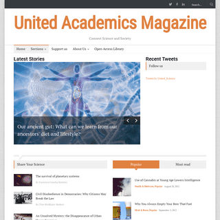 Home - United Academics Magazine