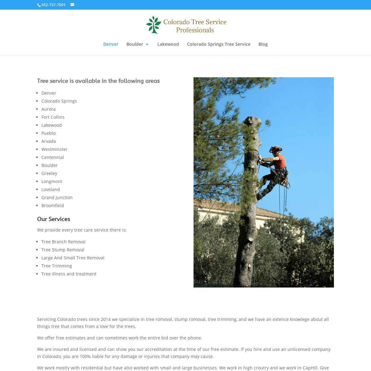 A complete backup of https://cotreeservice.com