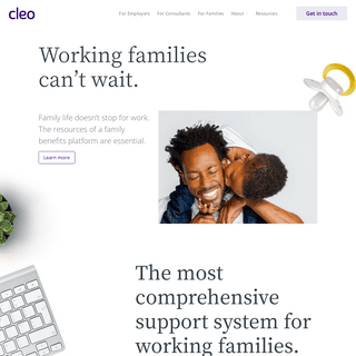 Working parent family benefits platform for employers - Cleo
