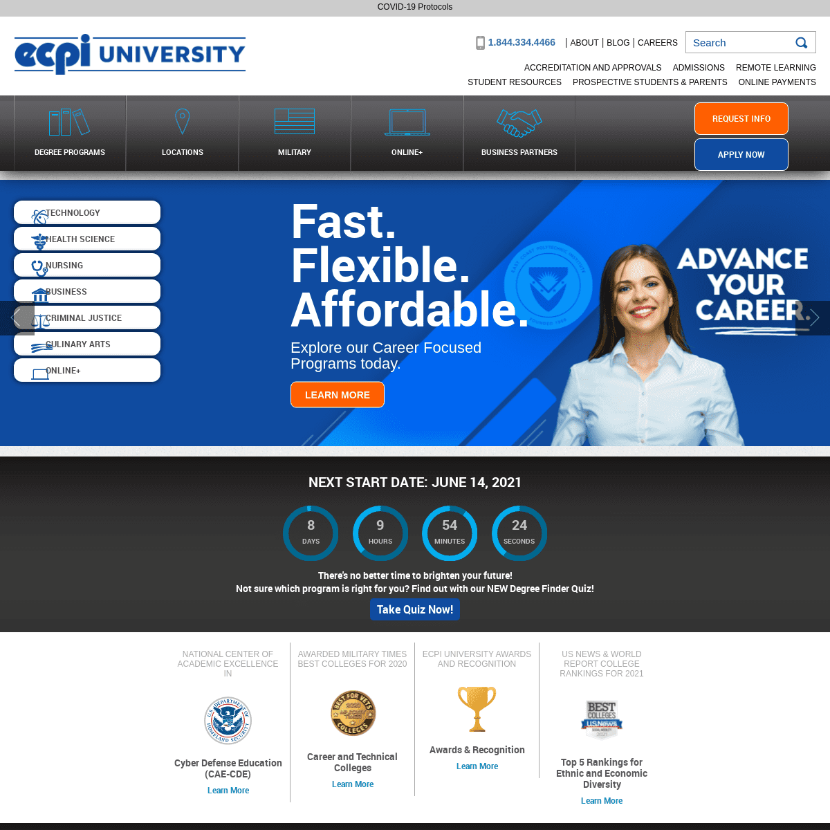 ECPI University - Accredited - Offering Online & On-Campus Degrees