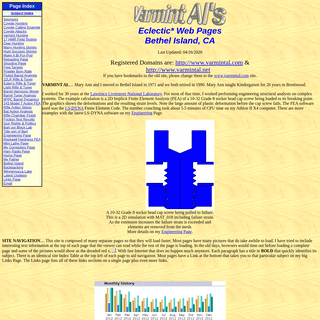 Varmint Al`s Eclectic Web Pages