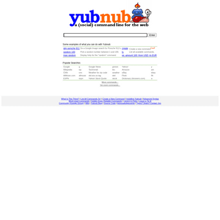 A complete backup of https://yubnub.org