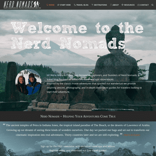 Nerd Nomads - Travel and Adventure blog - Nerd Nomads