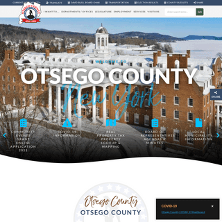 Welcome to Otsego County, NY