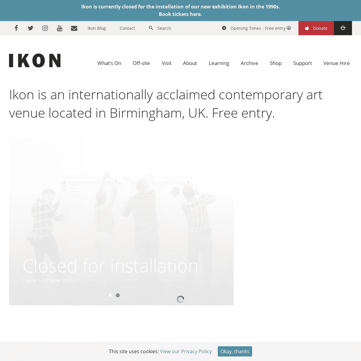 A complete backup of https://ikon-gallery.co.uk