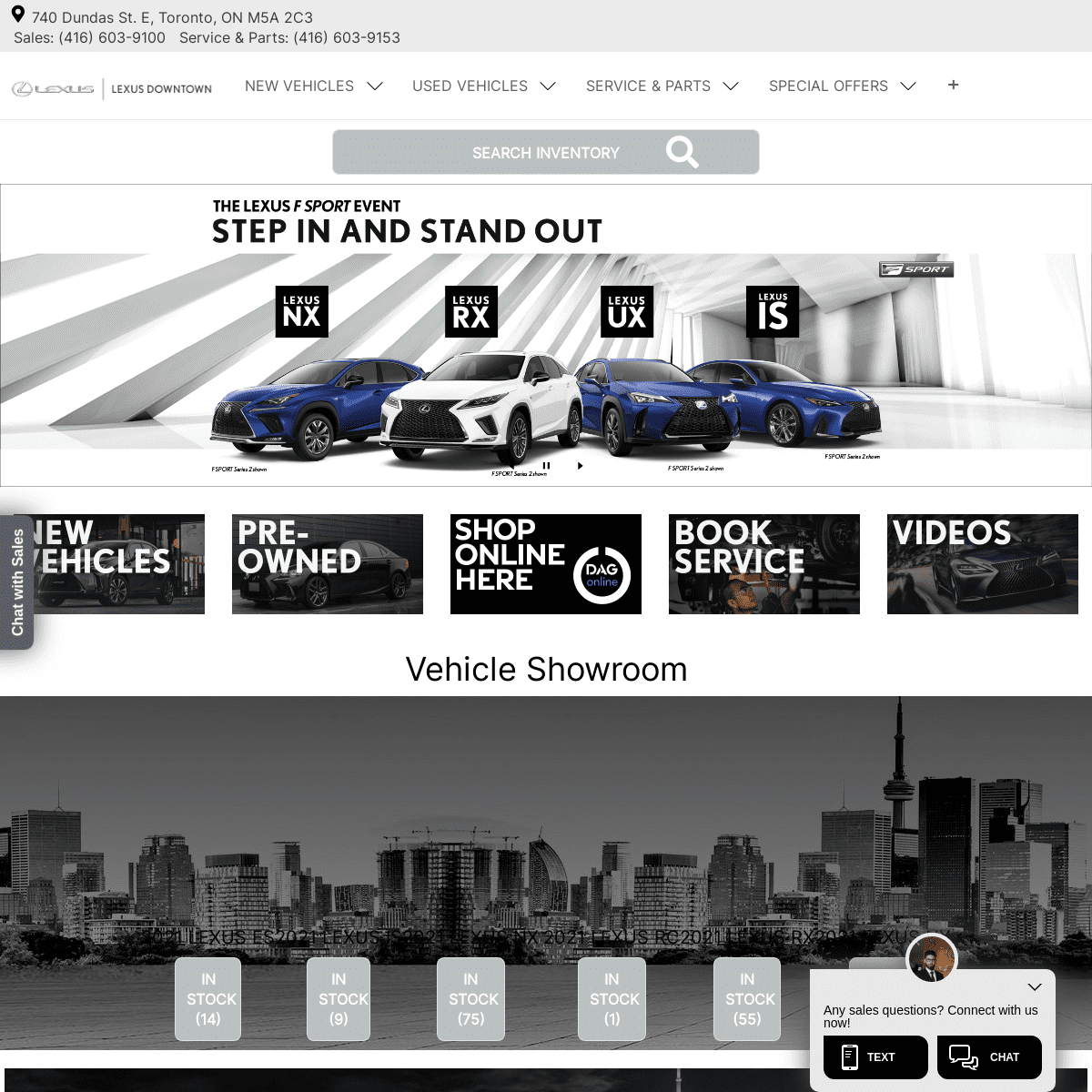 A complete backup of https://lexusdowntown.ca