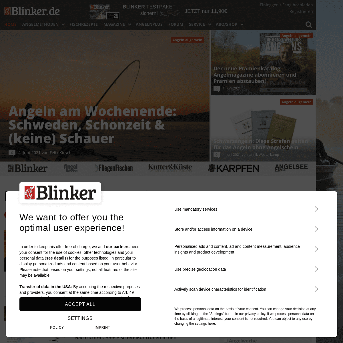 A complete backup of https://blinker.de
