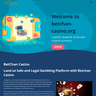 BetChan Casino Bonus package $-â‚¬ 400 + 120 free spins