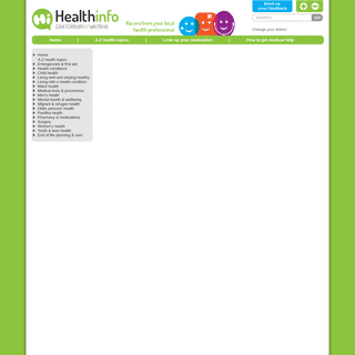 A complete backup of https://healthinfo.org.nz