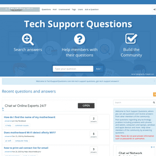 A complete backup of https://techsupportquestions.com