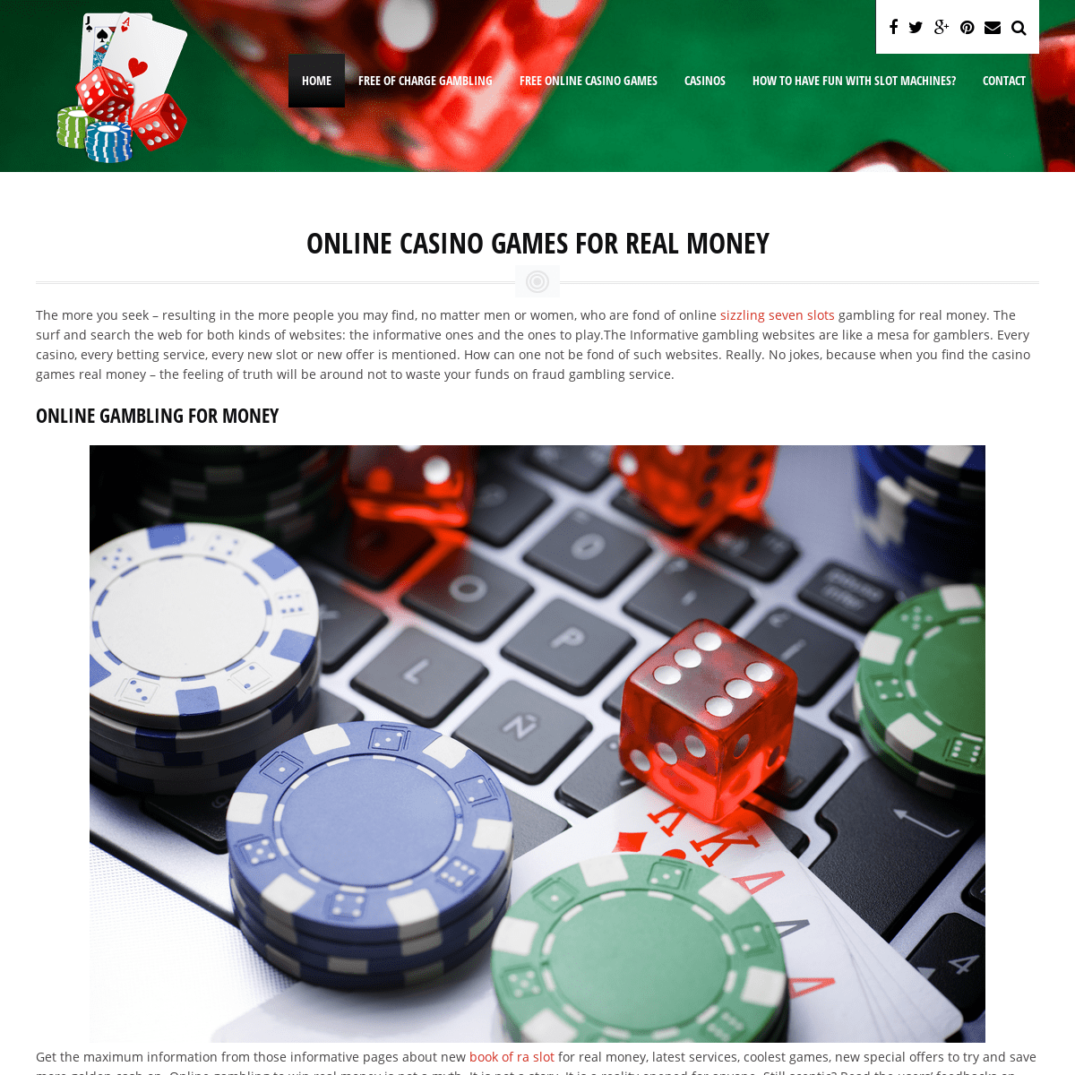 Best online casino and games real money - Play with us!