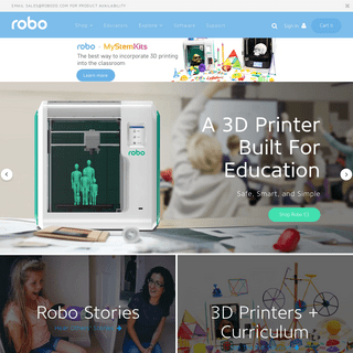 Robo 3D Printers and Curriculum for Education
