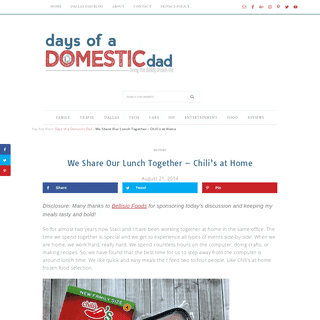 A complete backup of https://daysofadomesticdad.com/chilis-at-home/