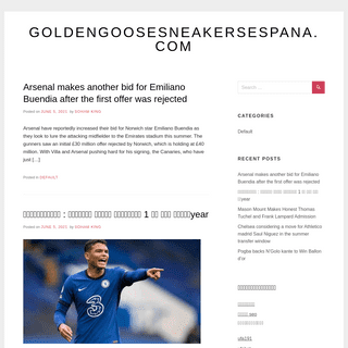 A complete backup of https://goldengoosesneakersespana.com