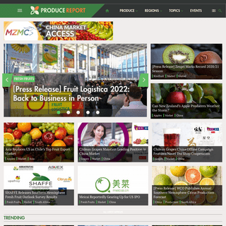 Produce Report - Global Fresh Fruit and Produce News