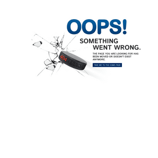 Page not found - Error 404
