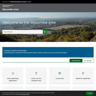 A complete backup of https://wycombe.gov.uk