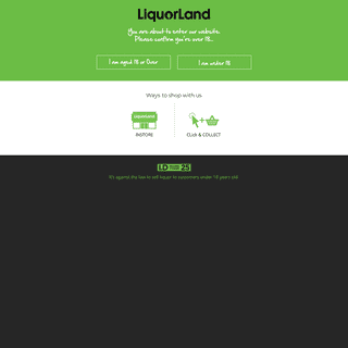 A complete backup of https://liquorland.co.nz