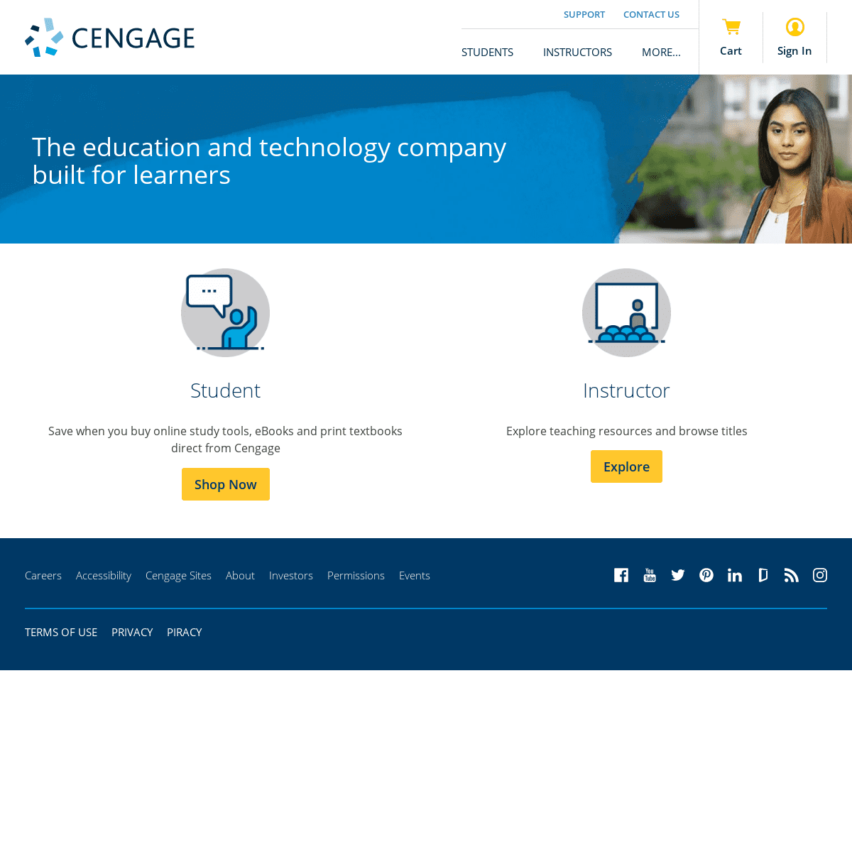 A complete backup of https://cengage.com