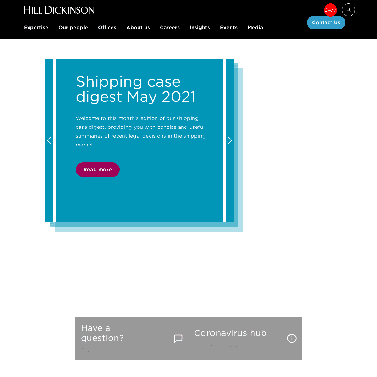 A complete backup of https://hilldickinson.com