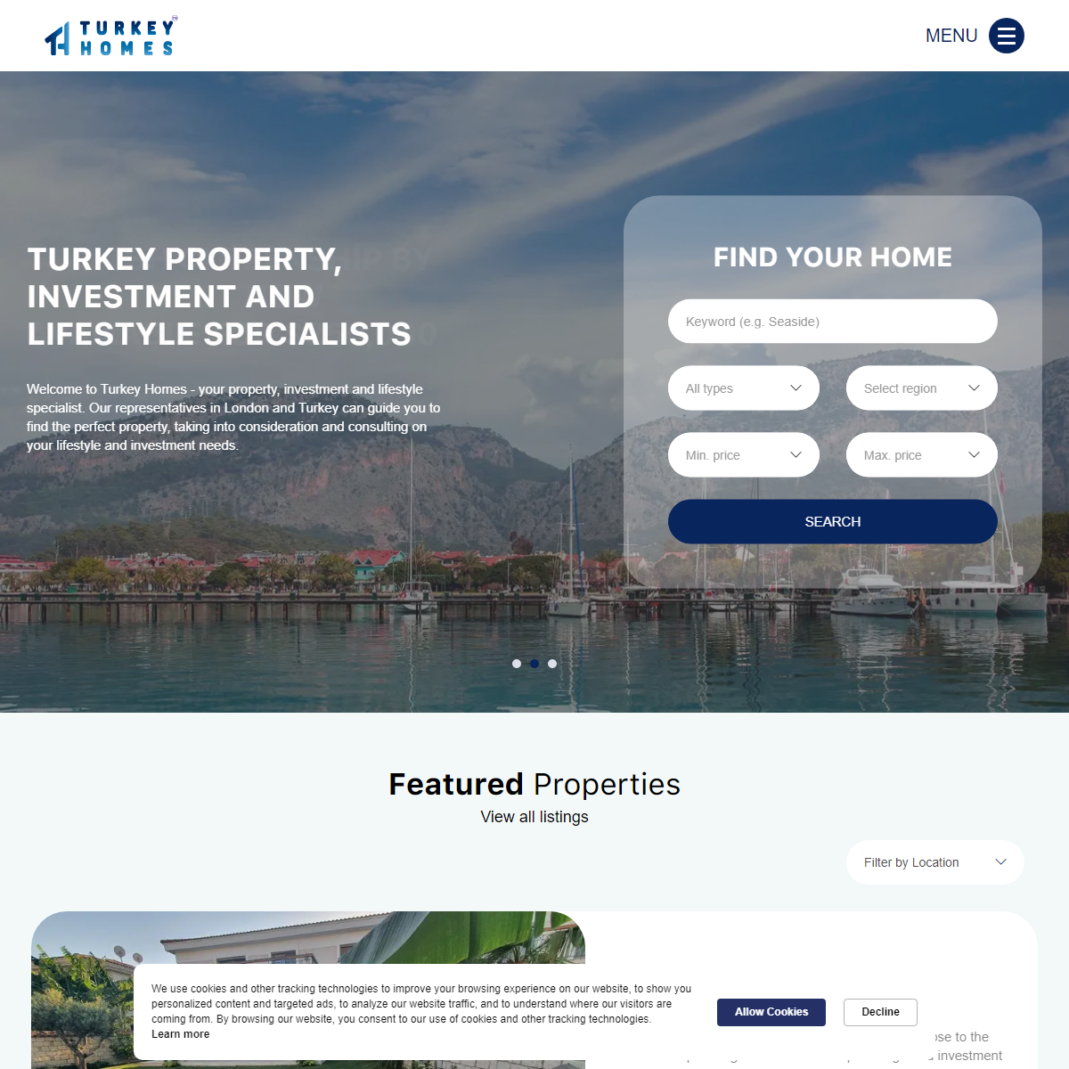 A complete backup of https://www.turkeyhomes.com/