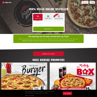 A complete backup of https://pizzahut.be