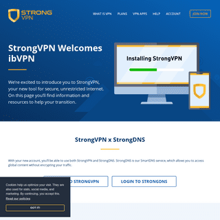 StrongVPN Welcomes ibVPN - StrongVPN