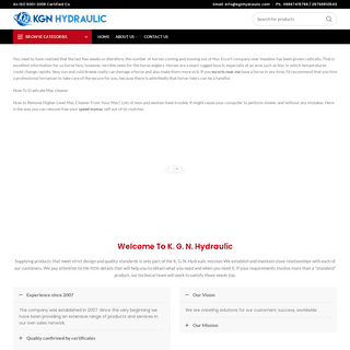 KGN Hydraulic â€“ KGN Hydraulic Manufacturer Of Hydraulic Hose Flex Pipe