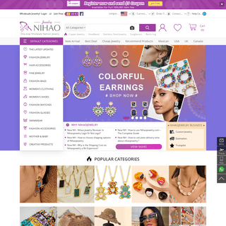 Wholesale Jewelry & Wholesale Accessories, Fashion Jewelry Supplier - Nihaojewelry