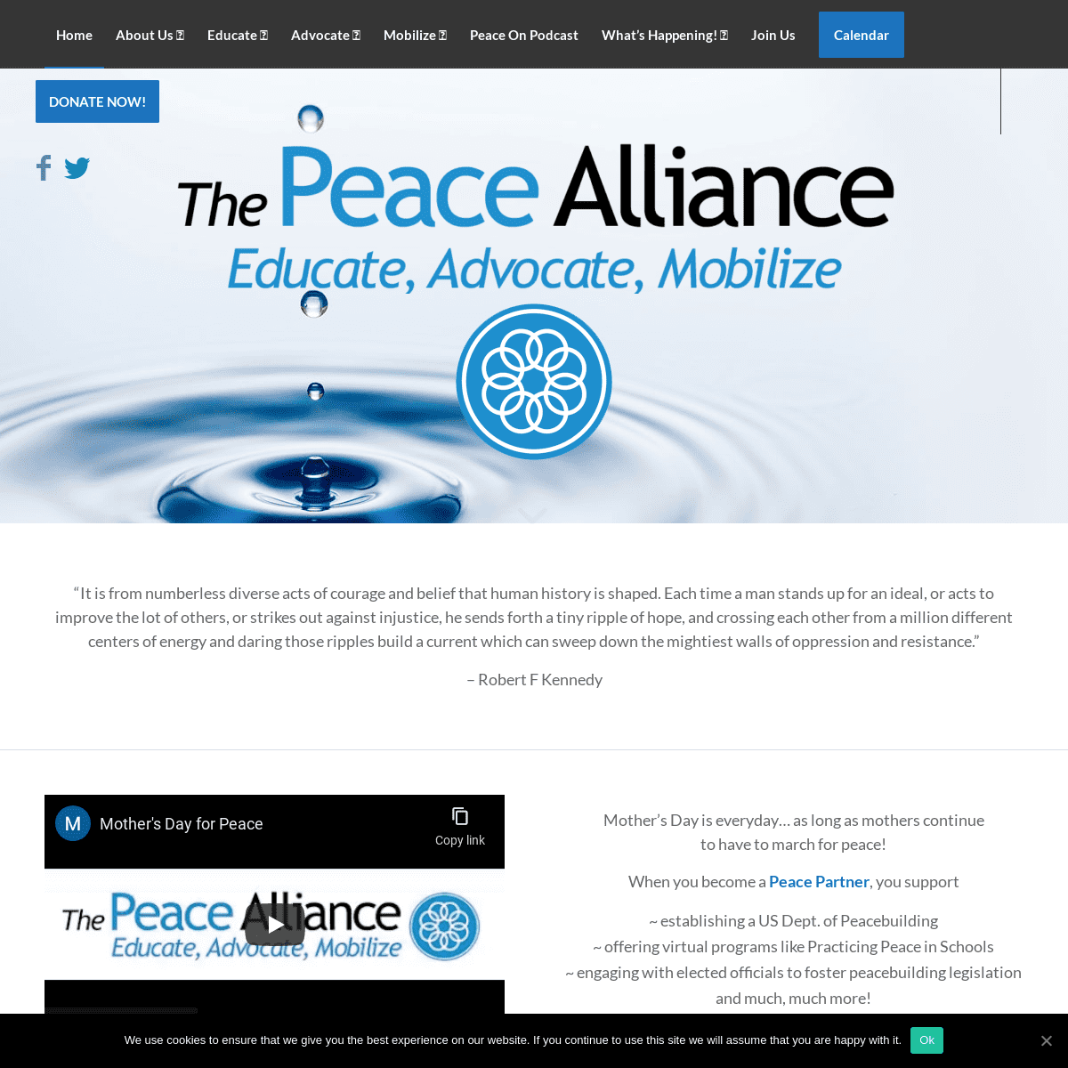 A complete backup of https://peacealliance.org