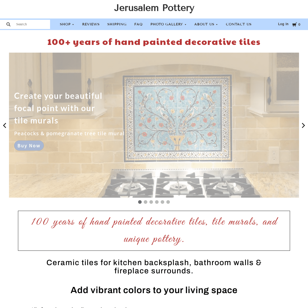 A complete backup of https://jerusalempottery.biz