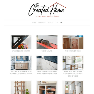 A complete backup of https://thecreatedhome.com