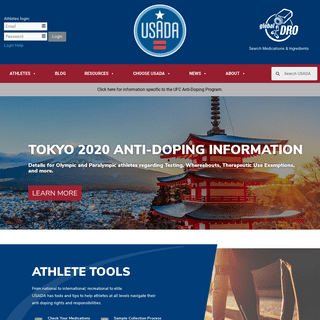 Home - U.S. Anti-Doping Agency (USADA)
