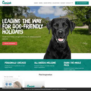 Canine Cottages- Dog-Friendly Cottages - Pet-Friendly Holidays