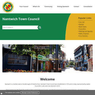 A complete backup of https://nantwichtowncouncil.gov.uk