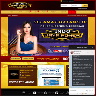 IndoJayaPoker- Situs Poker Online, IDN Poker, Daftar Judi Poker